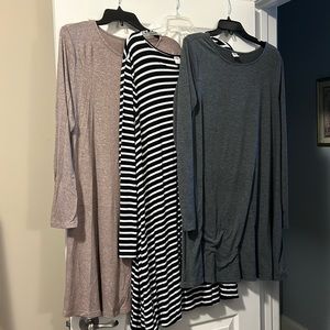 Set of 3 - Old Navy Swing Dresses - Size L